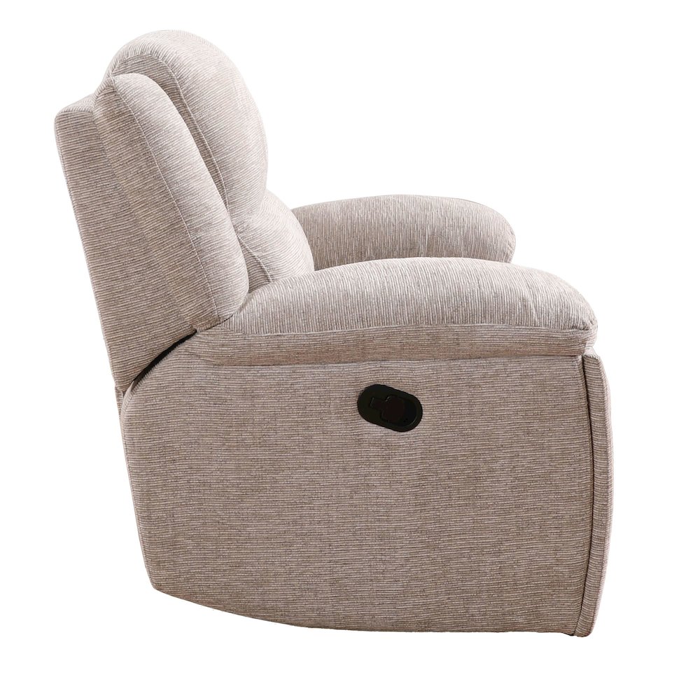Buster - Opal Taupe Manual Reclining Sofa and Recliner. Picture 10