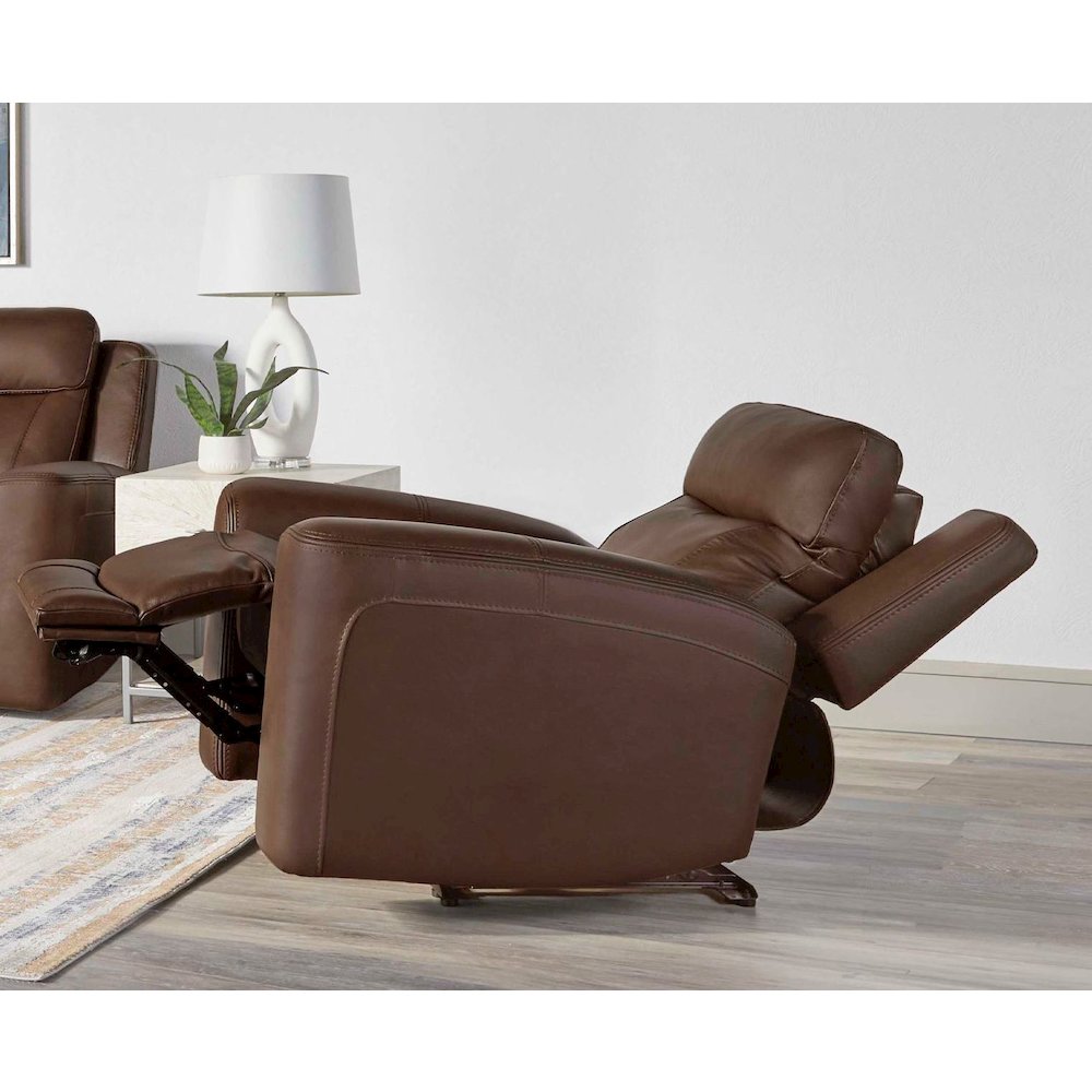 Calgary - Autumn Umber Power Reclining Sofa and Recliner. Picture 13