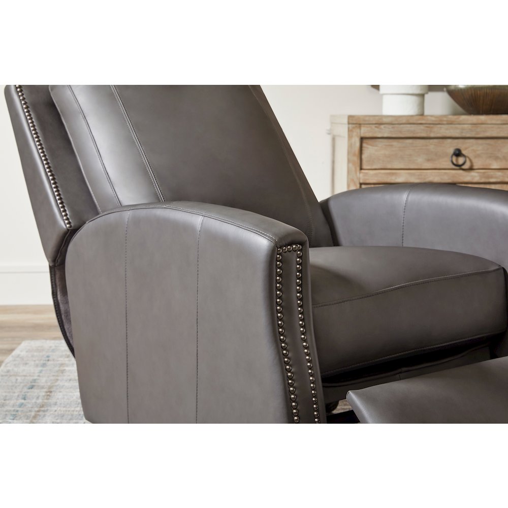 Hunter - Echo Grey Power High Leg Recliner P2 - Power by FreeMotion. Picture 13