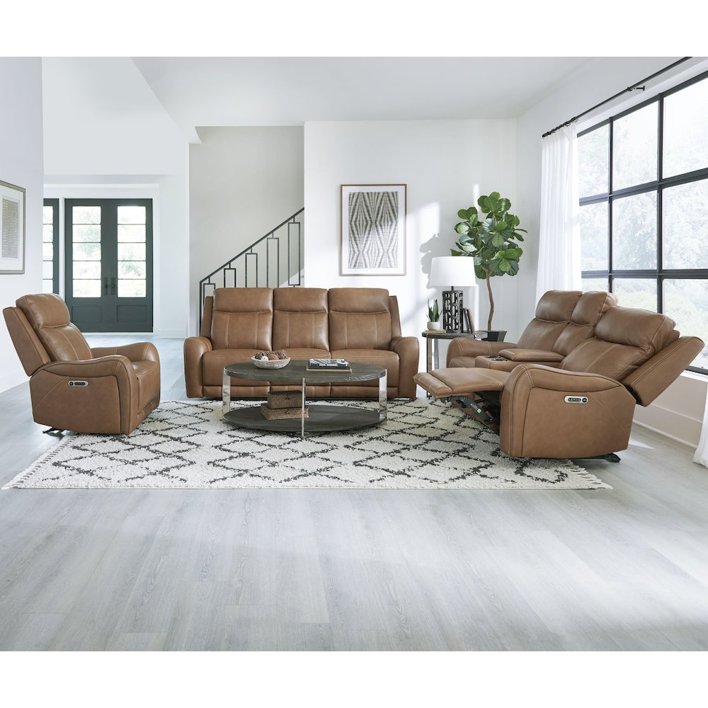 Haywood - Butternut Power Reclining Sofa. Picture 12