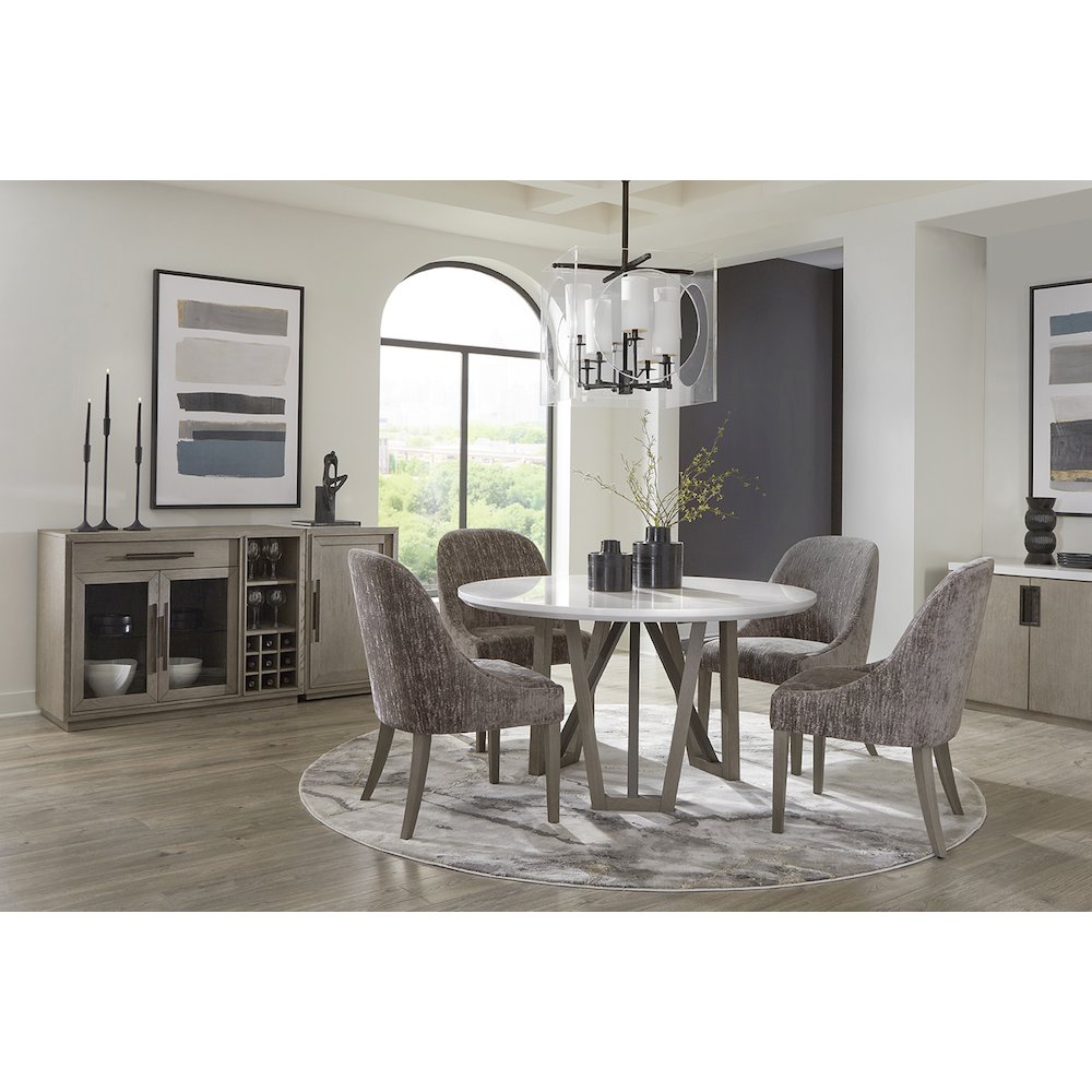 Pure Modern Dining Multi-Functional Server with Bar Cabinet. Picture 5