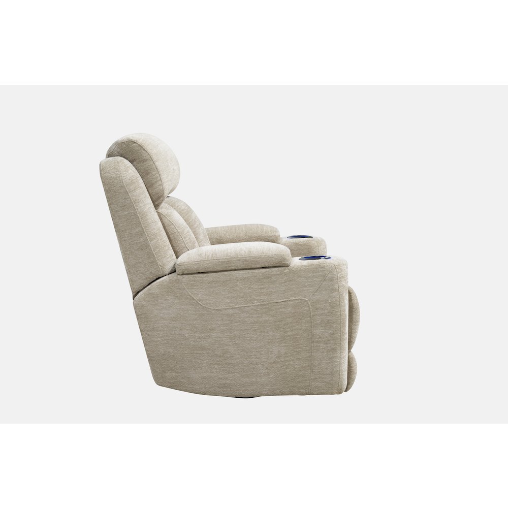 Dalton - Lucky Fawn Power Reclining Sofa and Recliner. Picture 9
