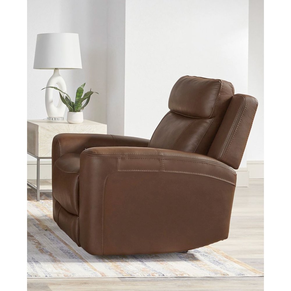 Calgary - Autumn Umber Power Reclining Sofa and Recliner. Picture 12