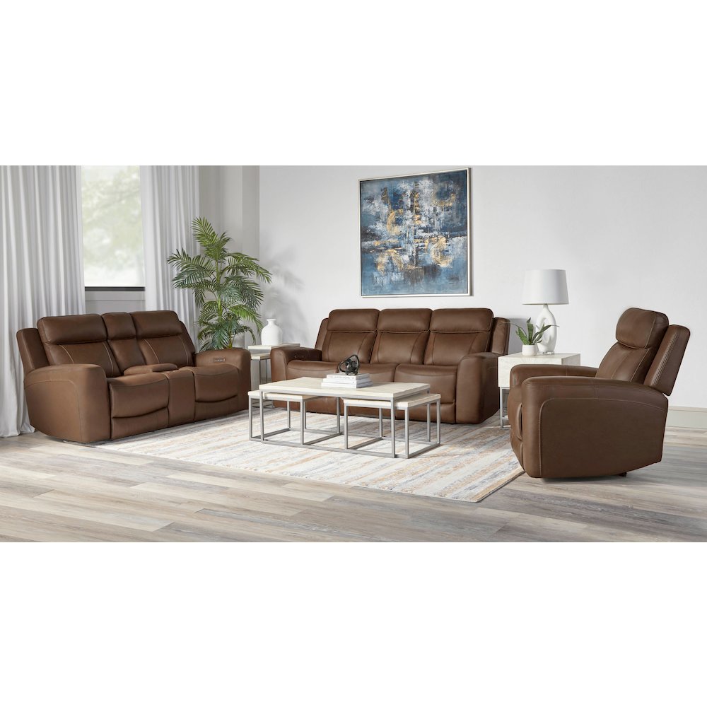 Calgary - Autumn Umber Power Recliner P2. Picture 10