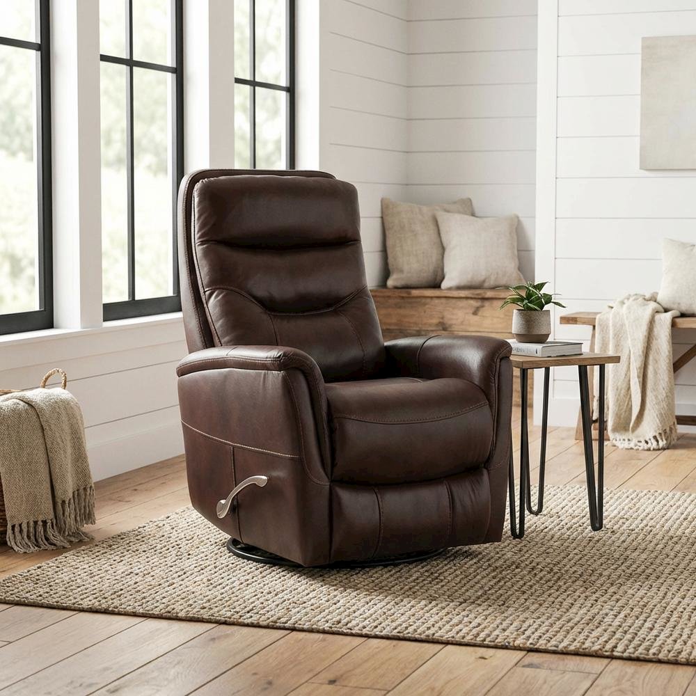 Gemini - Robust Swivel Glider Recliner Two Pack. Picture 2