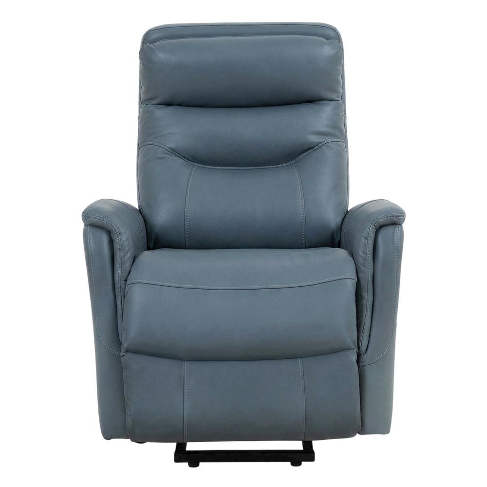 Gemini - Softy Azure Power Lift Recliner with Articulating Headrest Two Pack. Picture 3