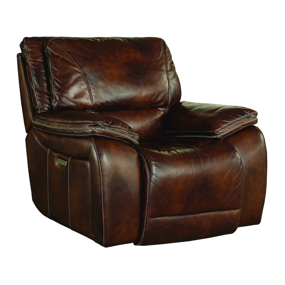 Vail - Burnt Sienna Power Reclining Sofa Loveseat and Recliner. Picture 4