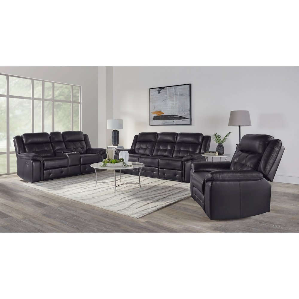 Clayton - Phantom Manual Console Loveseat. Picture 9