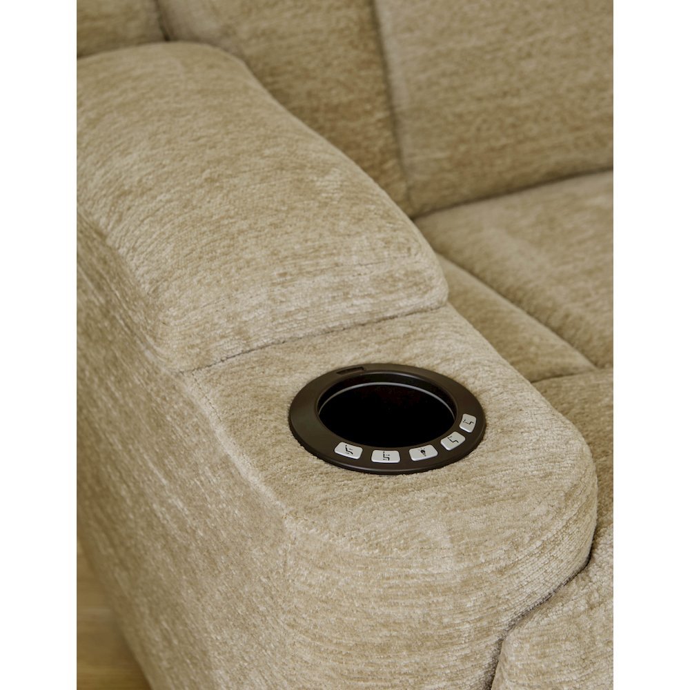 Dalton - Lucky Fawn Power Reclining Sofa and Recliner. Picture 23