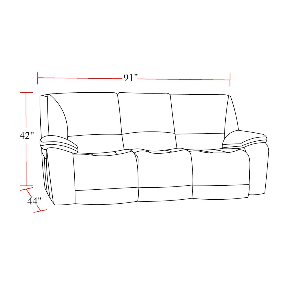 Vail - Burnt Sienna Power Reclining Sofa and Loveseat. Picture 11