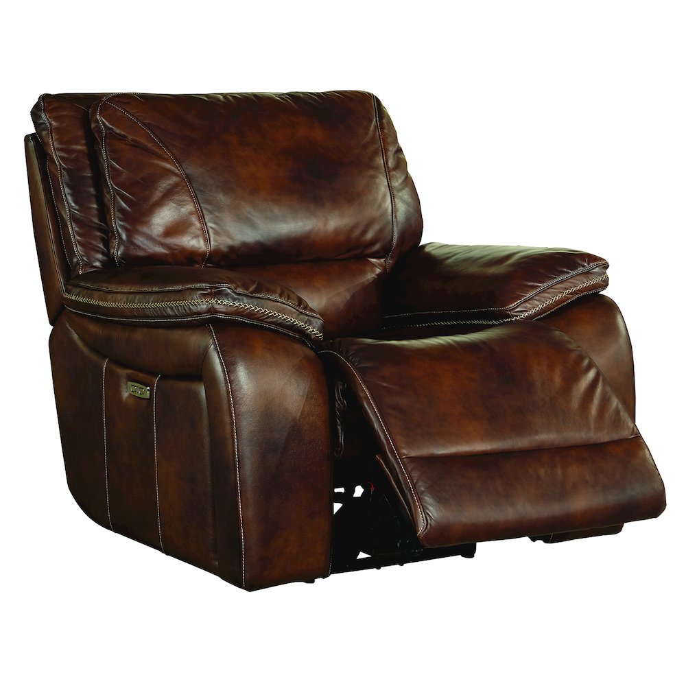 Vail - Burnt Sienna Power Reclining Sofa Loveseat and Recliner. Picture 5