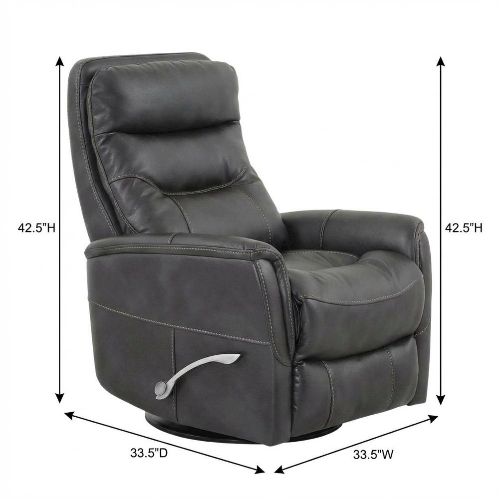 Gemini - Flint Swivel Glider Recliner. Picture 8