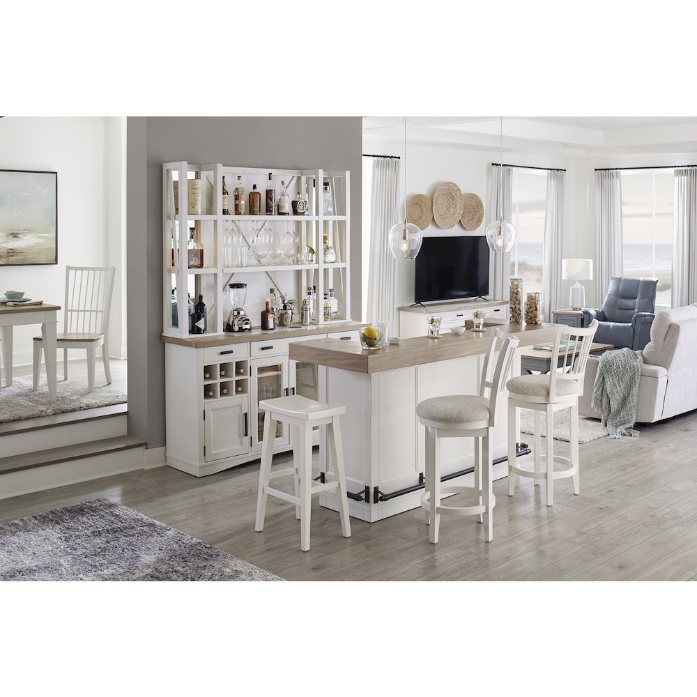 Parker House Americana Modern Dining 78 In. Bar with Quartz Insert. Picture 3