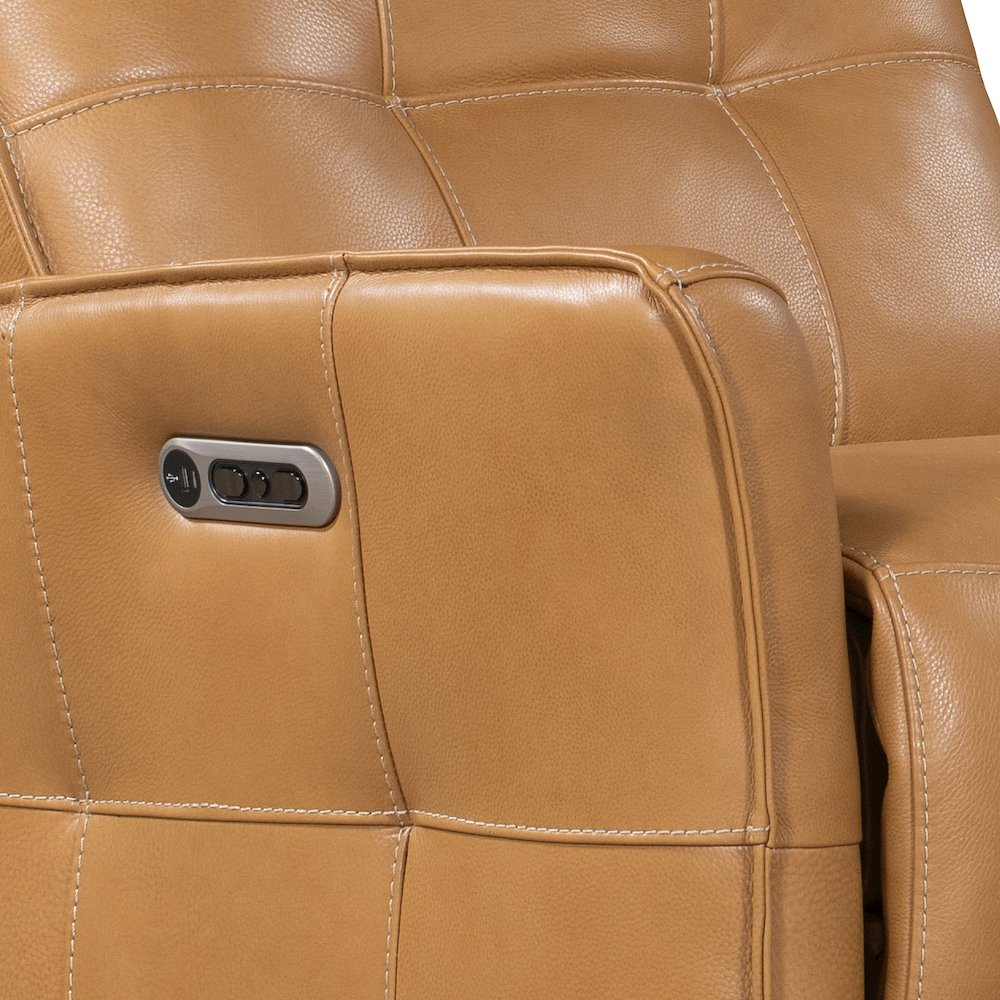 Gershwin - Lucca Butterscotch Power Reclining Sofa and Recliner. Picture 9