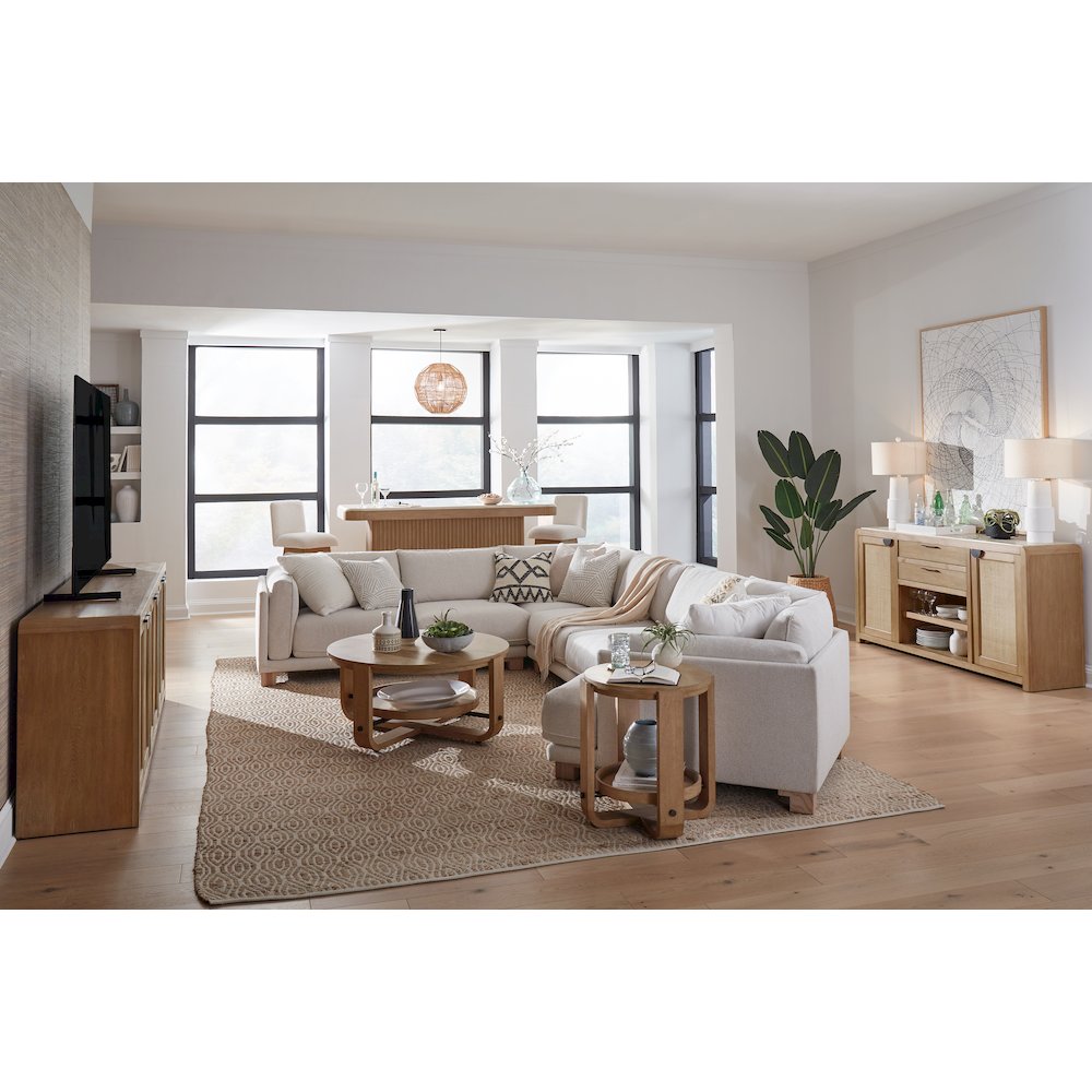 90 In. Console with Reversible Panel Doors. Picture 7