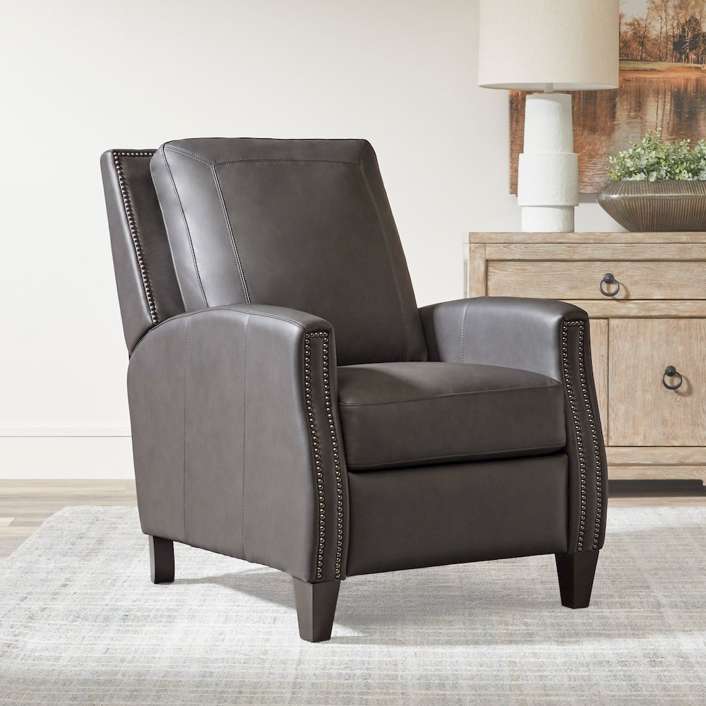 Hunter - Echo Grey Power High Leg Recliner P2 - Power by FreeMotion. Picture 11