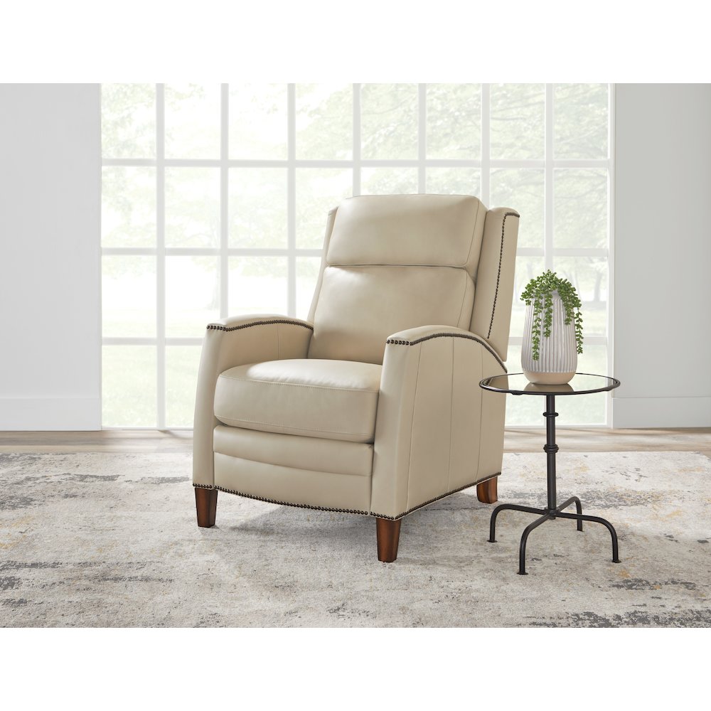 Vermont - Pearl Glow Manual Pushback Recliner. Picture 18