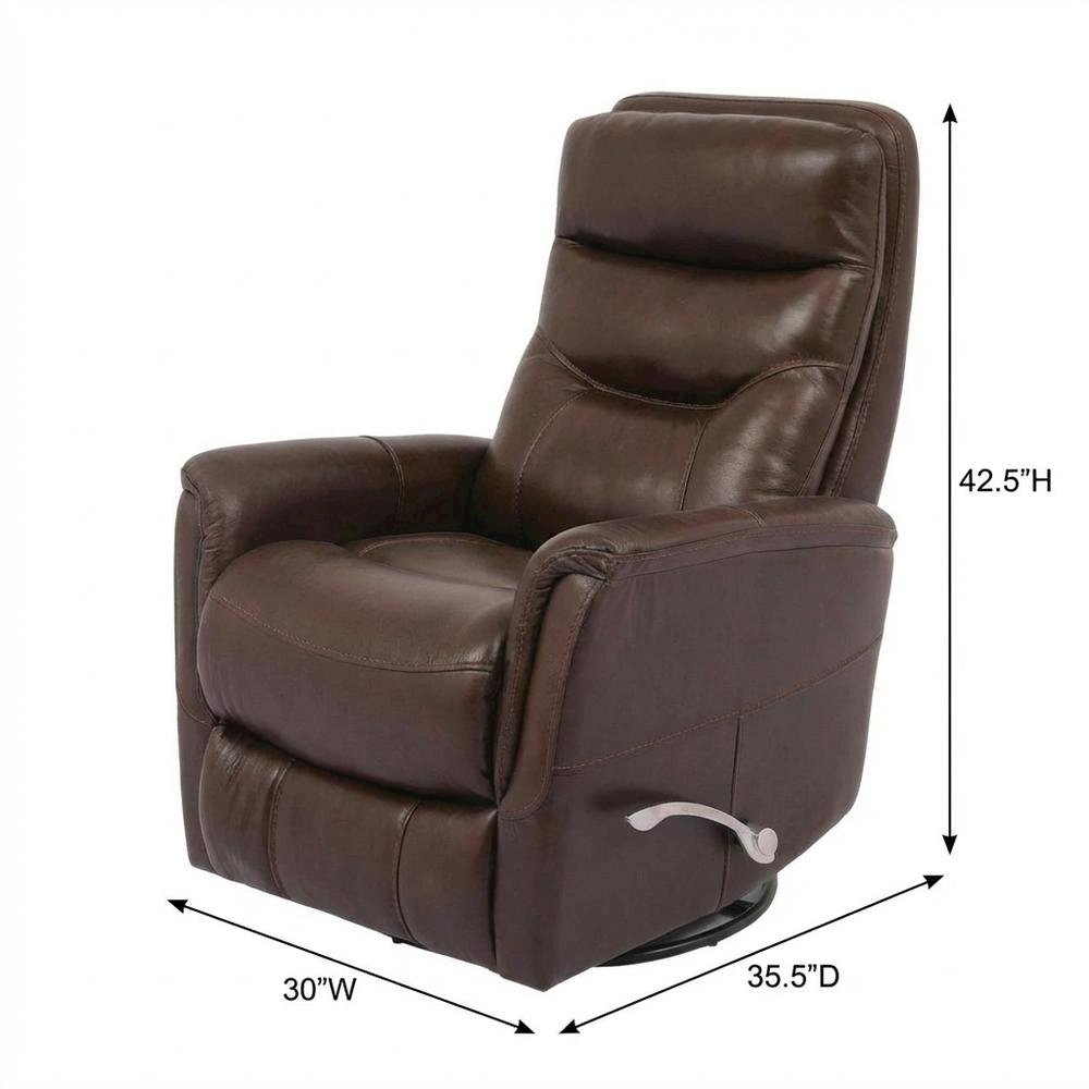 Gemini - Robust Swivel Glider Recliner. Picture 6