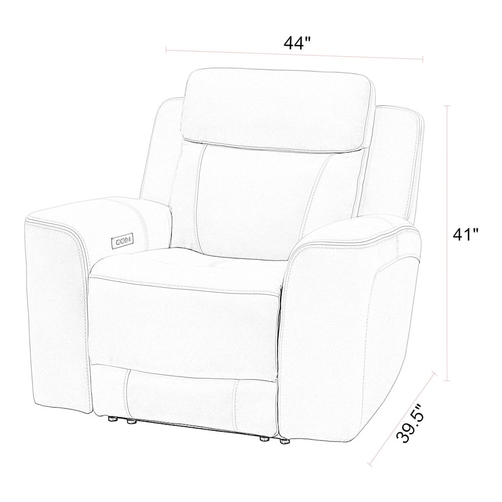 Calgary - Autumn Umber Power Reclining Sofa and Recliner. Picture 16