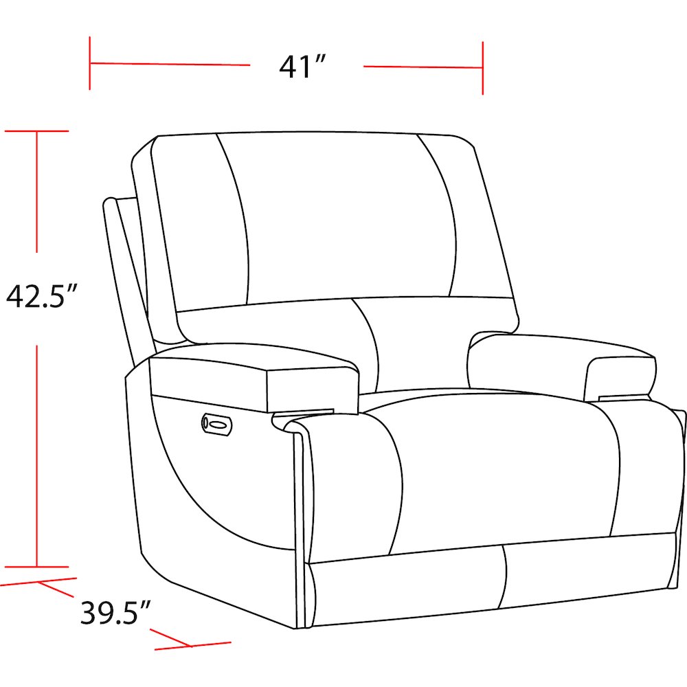 Verona Azure - Powered By Freemotion Power Reclining Sofa and Two Recliners. Picture 13