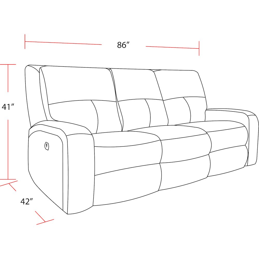 Parker Living Polaris - Kahlua Power Reclining Sofa and Recliner. Picture 6