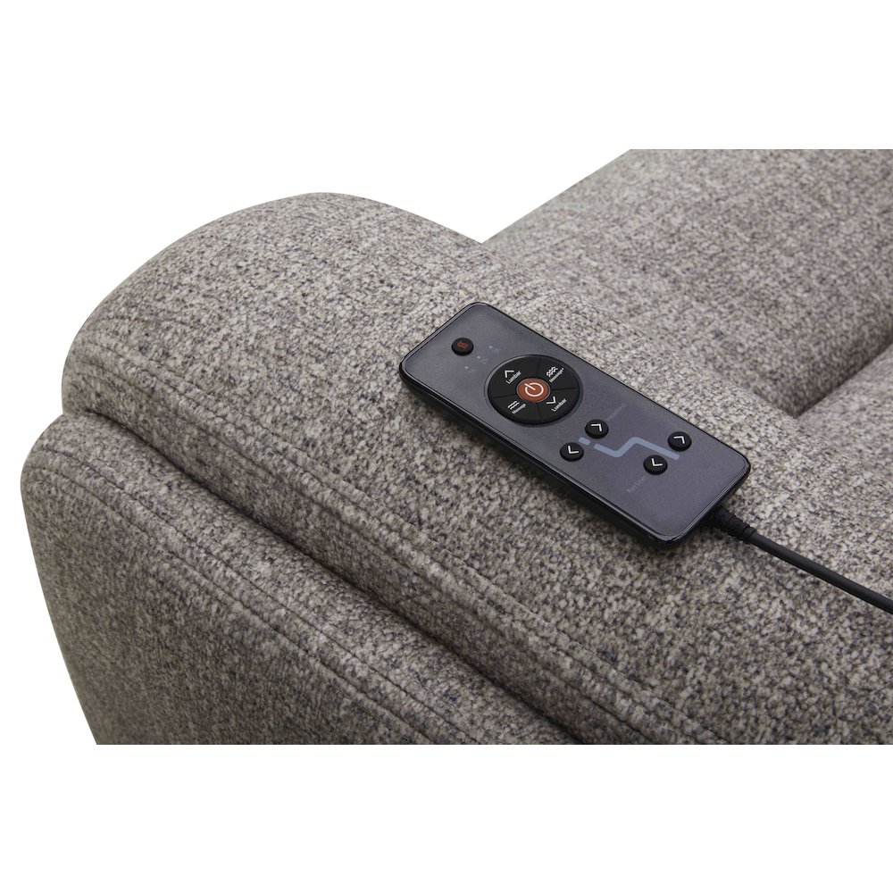 Penfield - Frappe Power Reclining Sofa and Loveseat. Picture 24