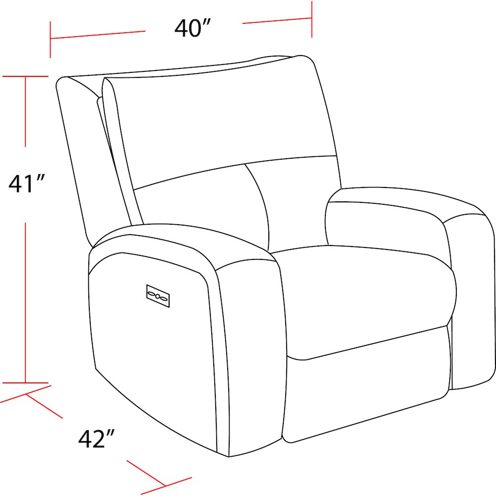 Parker Living Polaris - Kahlua Power Reclining Sofa and Recliner. Picture 7