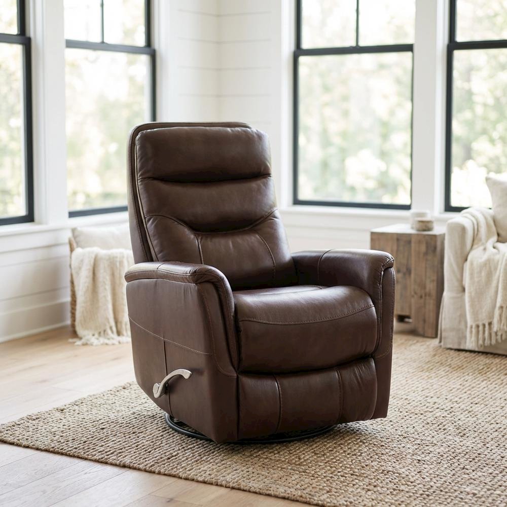 Gemini - Robust Swivel Glider Recliner. Picture 2