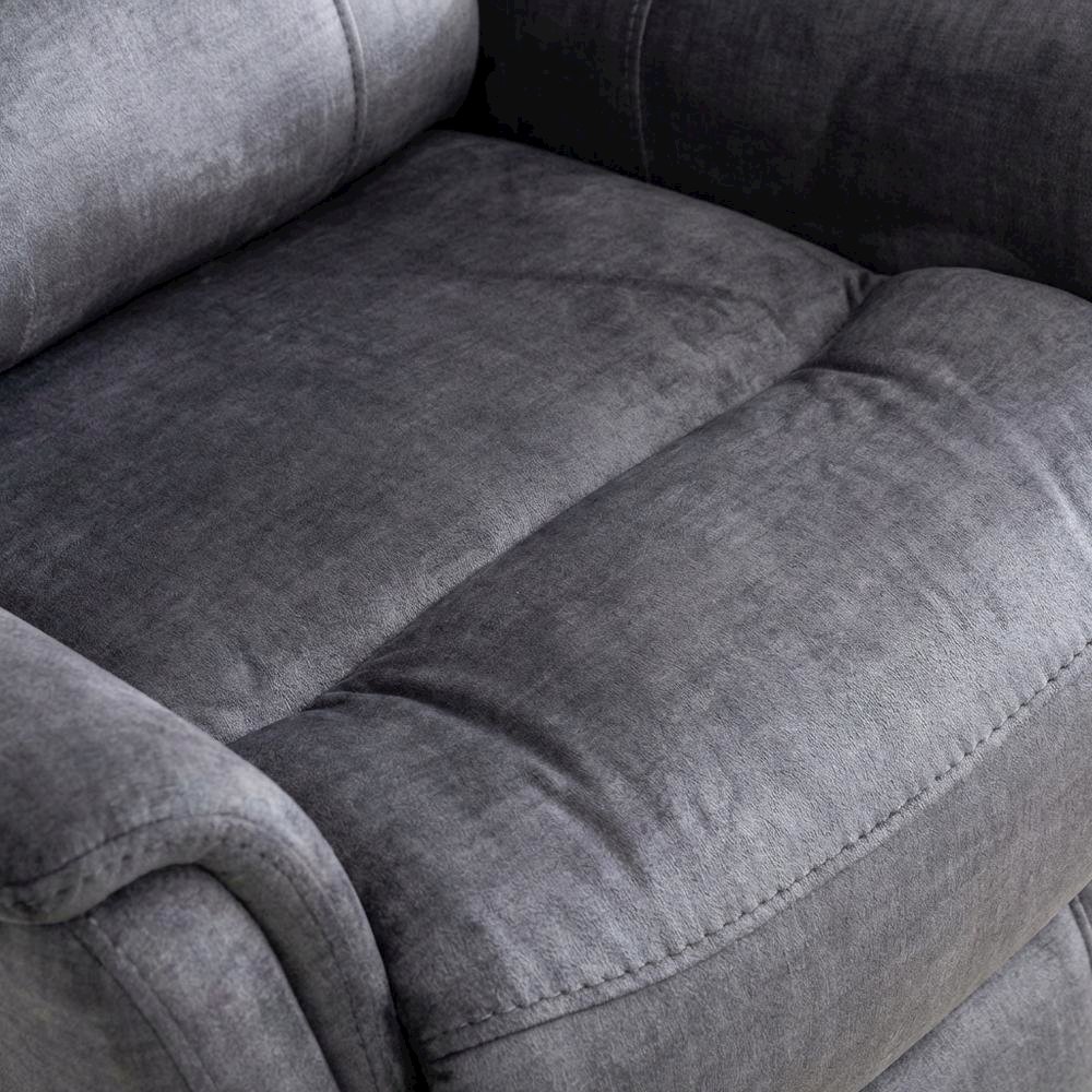 Gemini - Capri Charcoal Swivel Glider Recliner. Picture 7