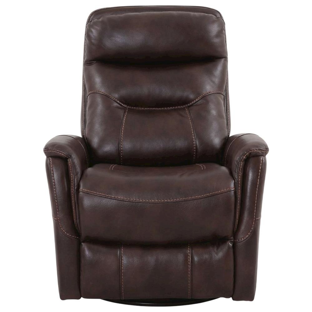 Gemini - Truffle Power Swivel Glider Recliner. Picture 3