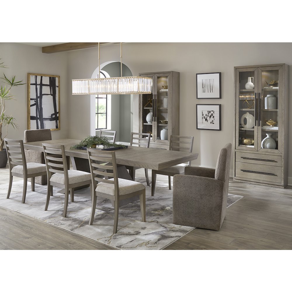 Pure Modern Dining Ladder Back Dining Chair Two Pack. Picture 3