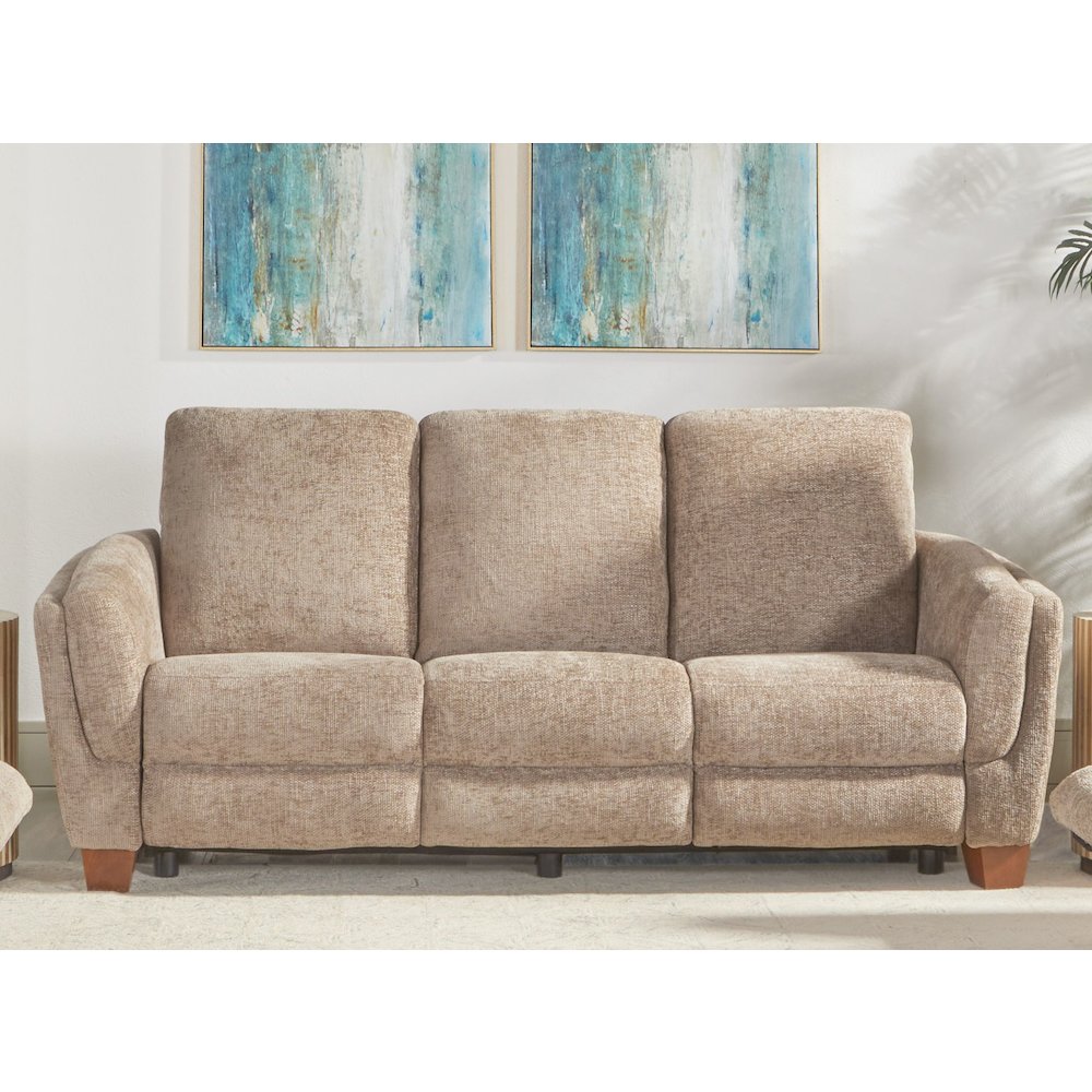 Morehead - Biscotti Power Reclining Sofa. Picture 7