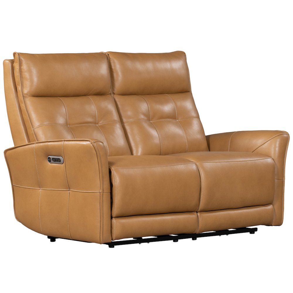 Gershwin - Lucca Butterscotch Zero Gravity Power Reclining Loveseat. Picture 1