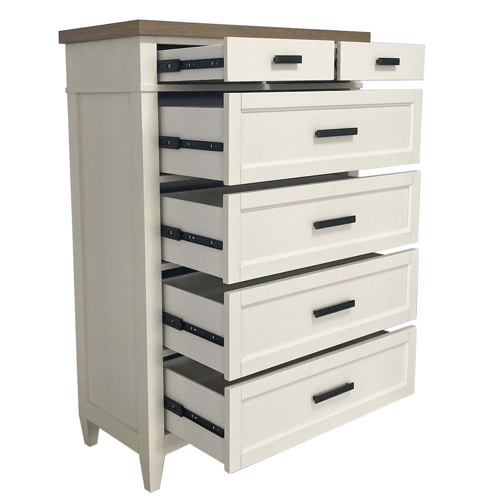 Modern Bedroom 6 Drawer Chest. Picture 2