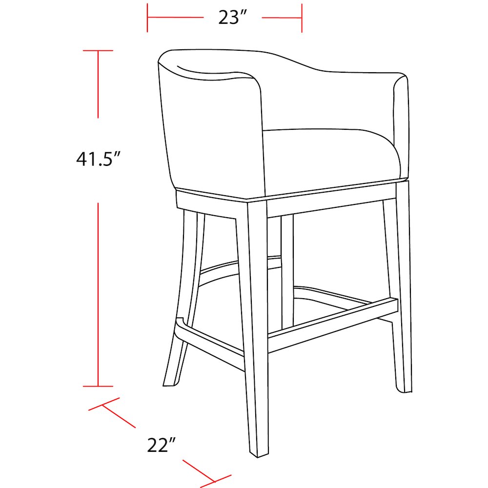 Pure Modern Dining Upholstered Swivel Barstool. Picture 5