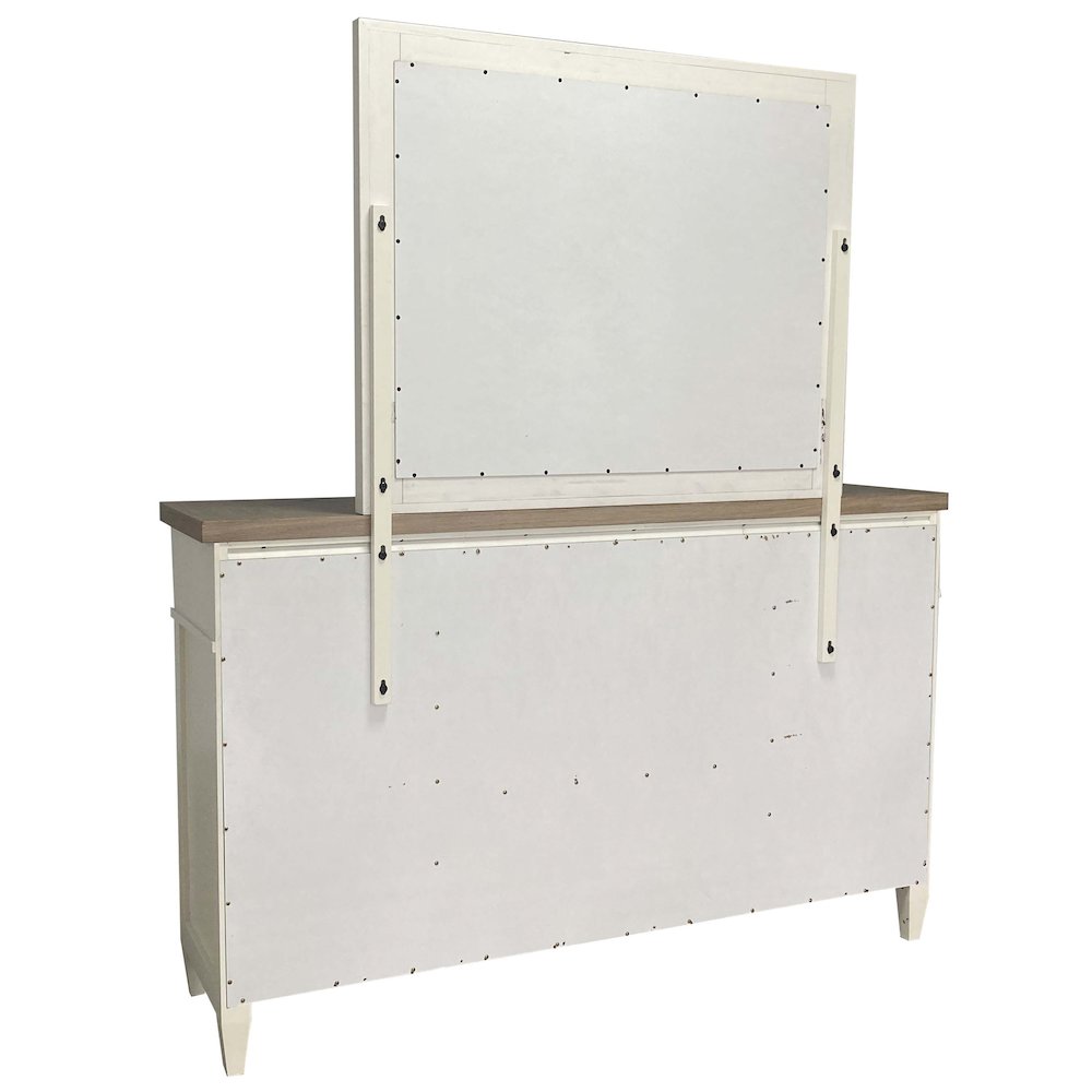 Modern Bedroom 9 Drawer Dresser. Picture 11