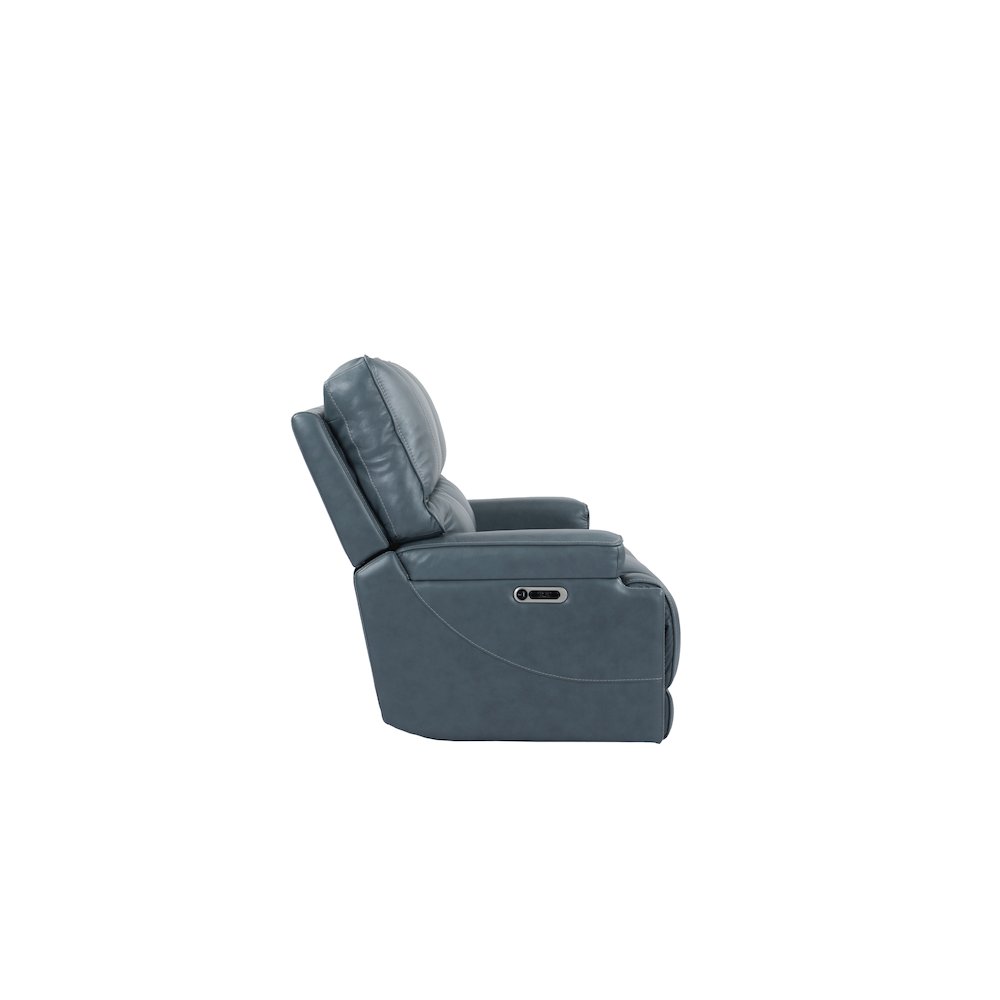 Whitman - Verona Azure - Powered By Freemotion Cordless Power Reclining Loveseat. Picture 4