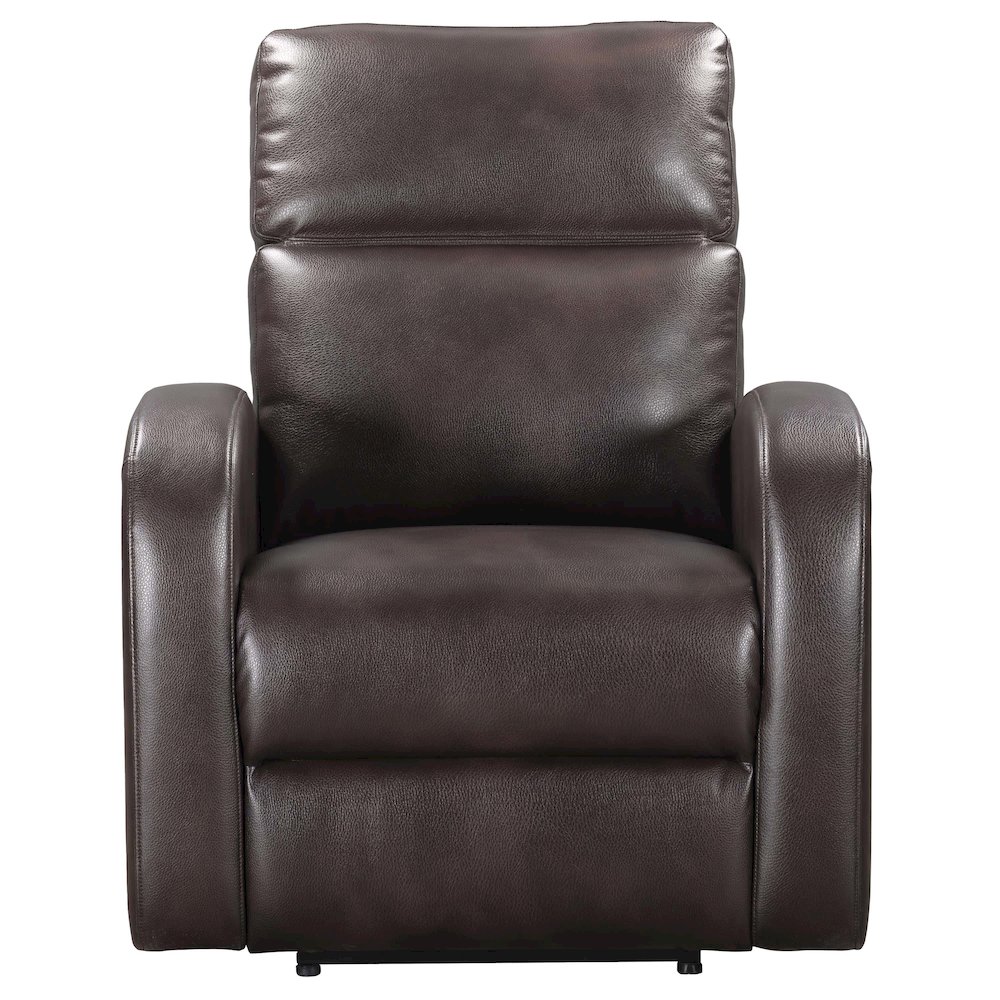 Devin - Pebble Brown Manual Recliner Two Pack. Picture 4