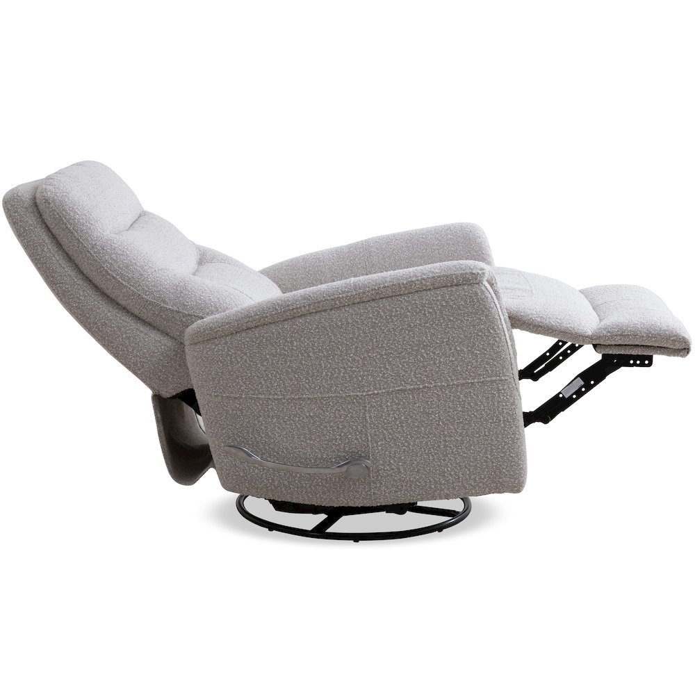 Gemini - Bloke Cotton Swivel Glider Recliner Two Pack. Picture 8
