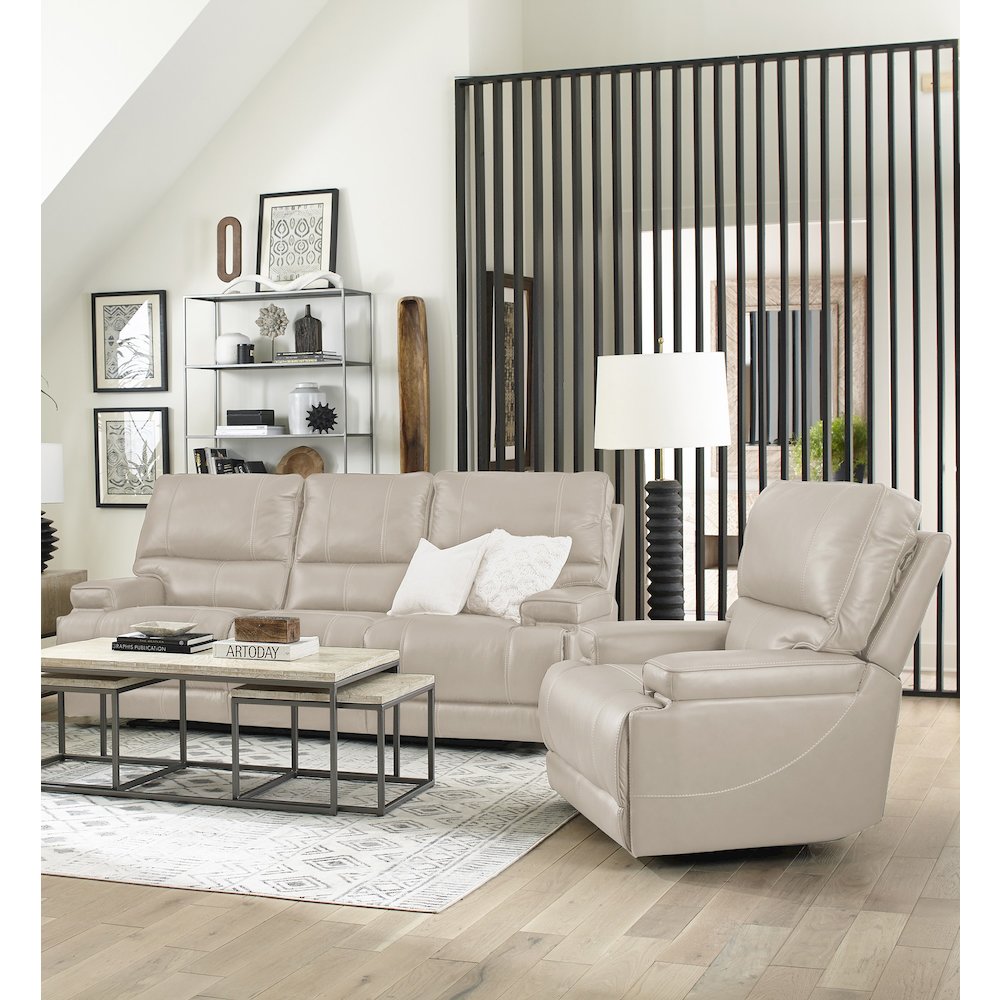 Whitman - Verona Linen - Powered By Freemotion Power Reclining Sofa and Recliner. Picture 13