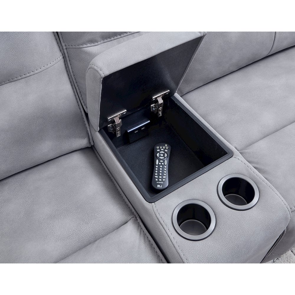 7 Piece Modular Power Zero Gravity Reclining Sectional. Picture 2