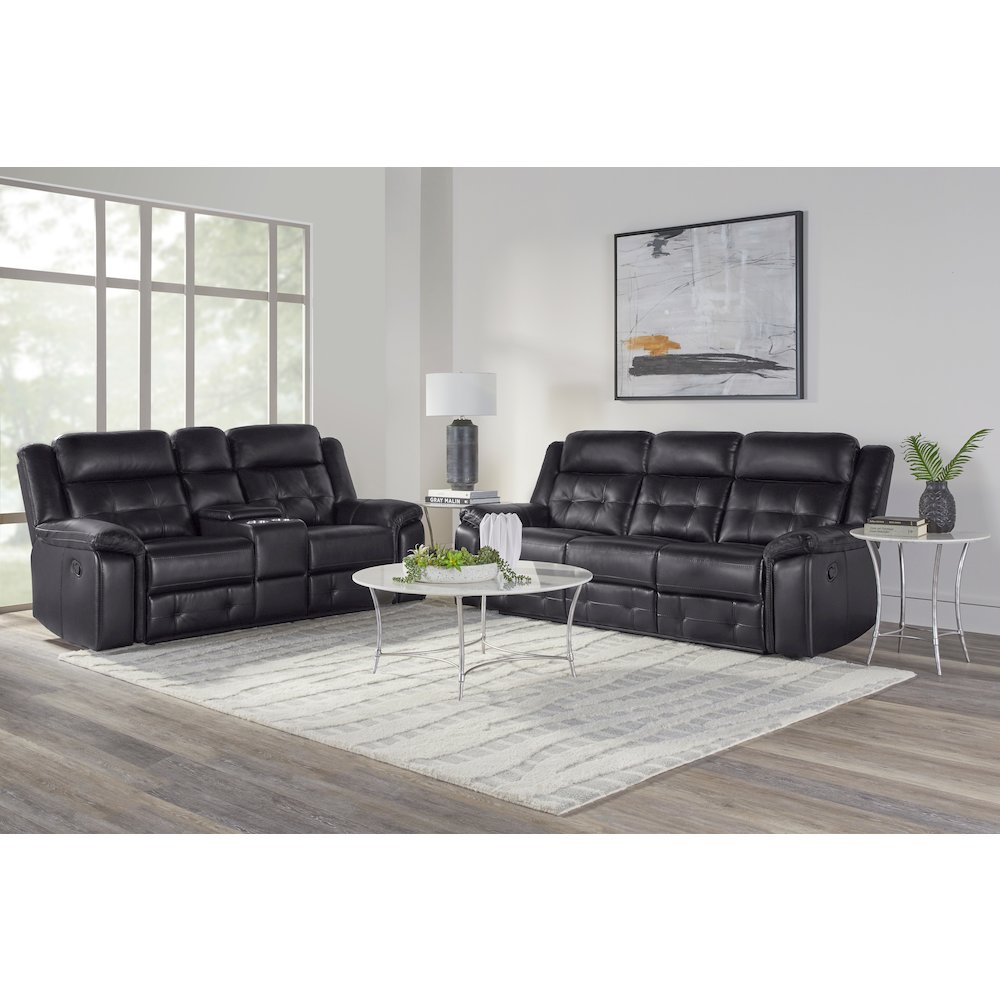 Clayton - Phantom Manual Console Loveseat. Picture 13