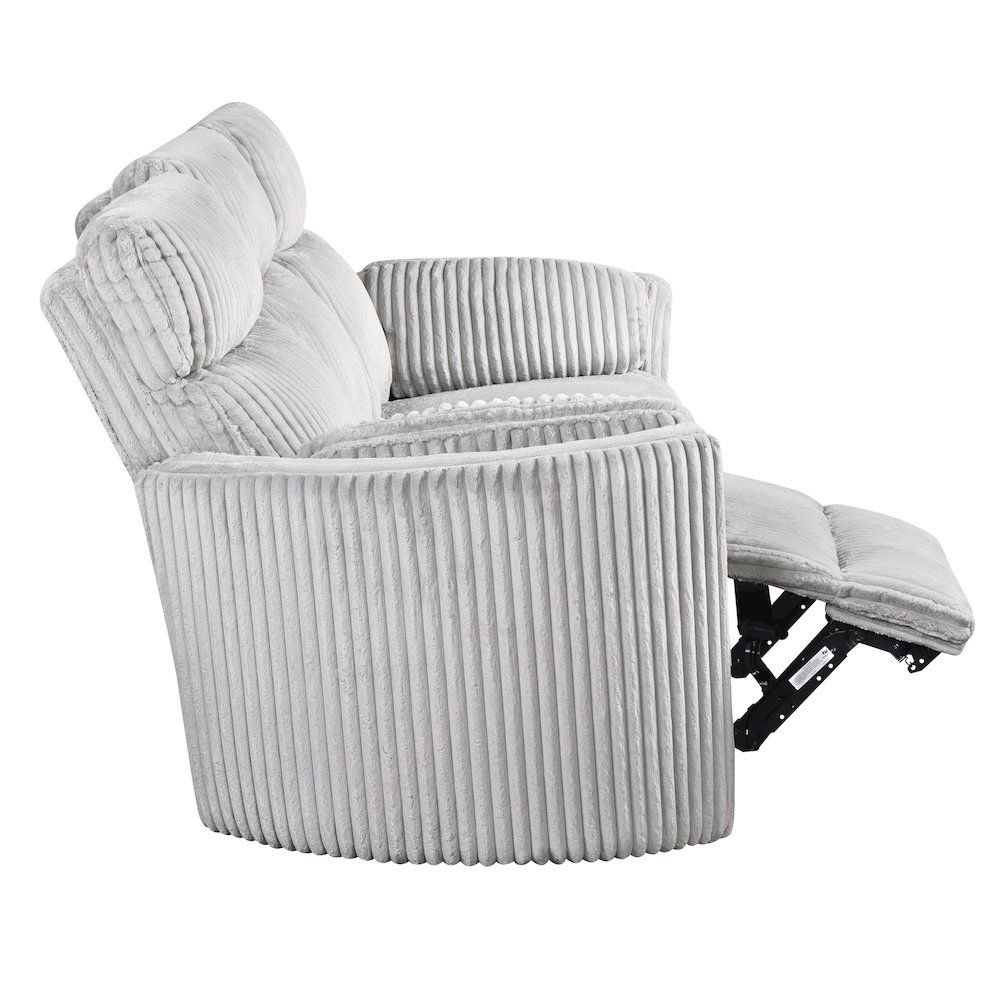 Radius - Mega Grey Power Reclining Sofa. Picture 6