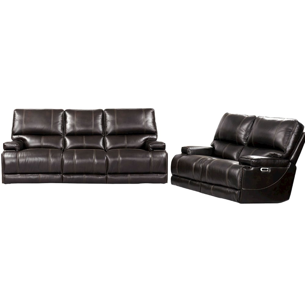 Verona Coffee - Powered By Freemotion Power Reclining Sofa and Loveseat. Picture 1
