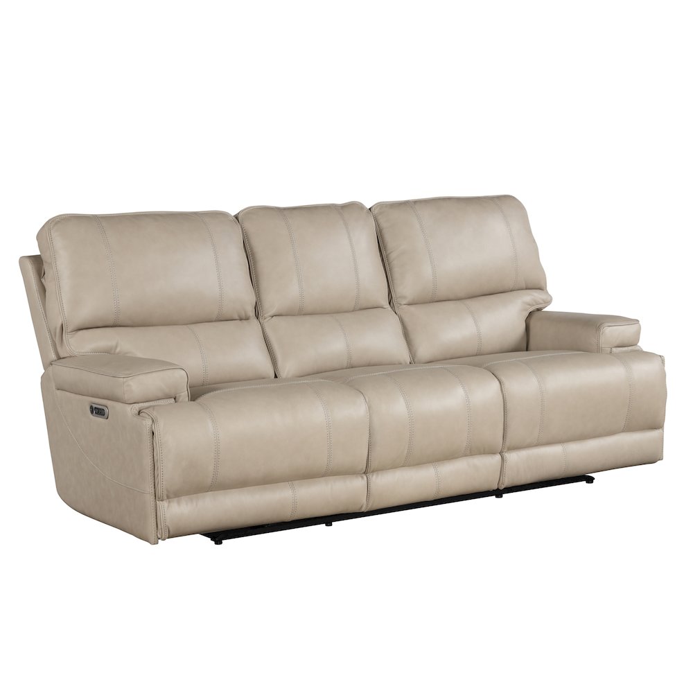 Whitman - Verona Linen - Powered By Freemotion Cordless Power Reclining Sofa. Picture 1
