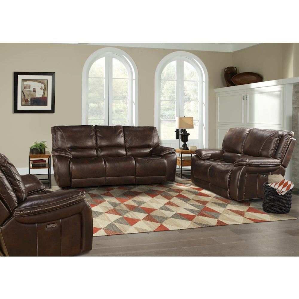 Vail - Burnt Sienna Power Recliner Two Pack. Picture 7