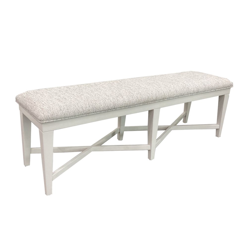Modern Dining 58 In. Upholstered Bench. Picture 1