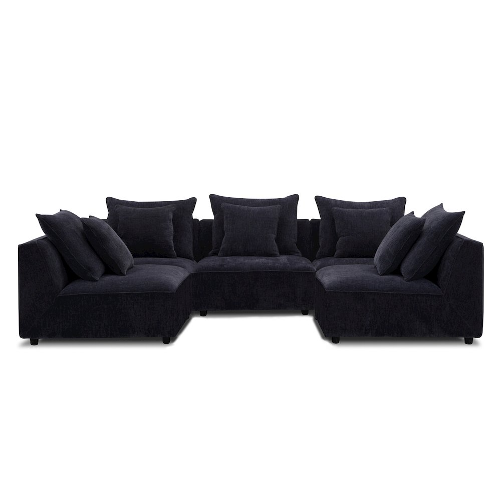 Recess - Reptile Blue 5 Piece Modular Sectional. Picture 2