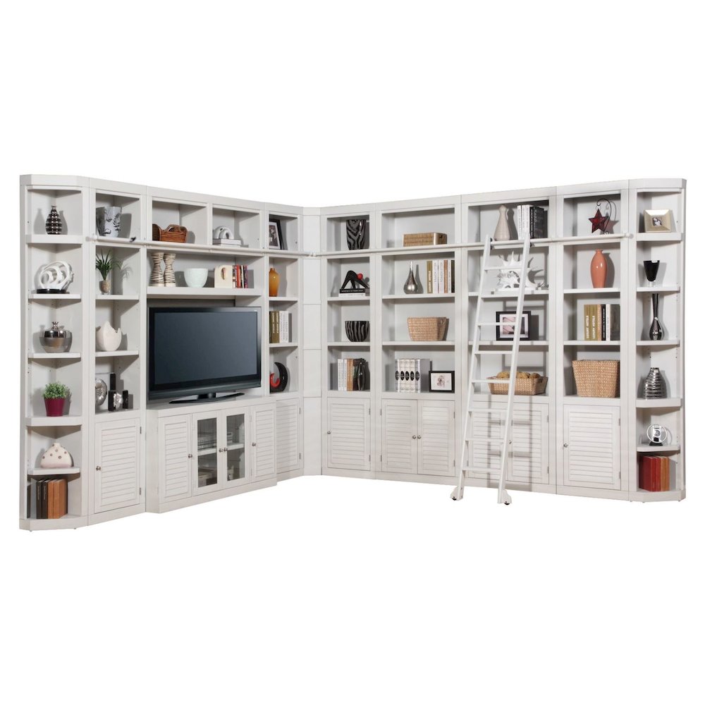 Boca 12 Piece L Shape Entertainment Wall. Picture 1