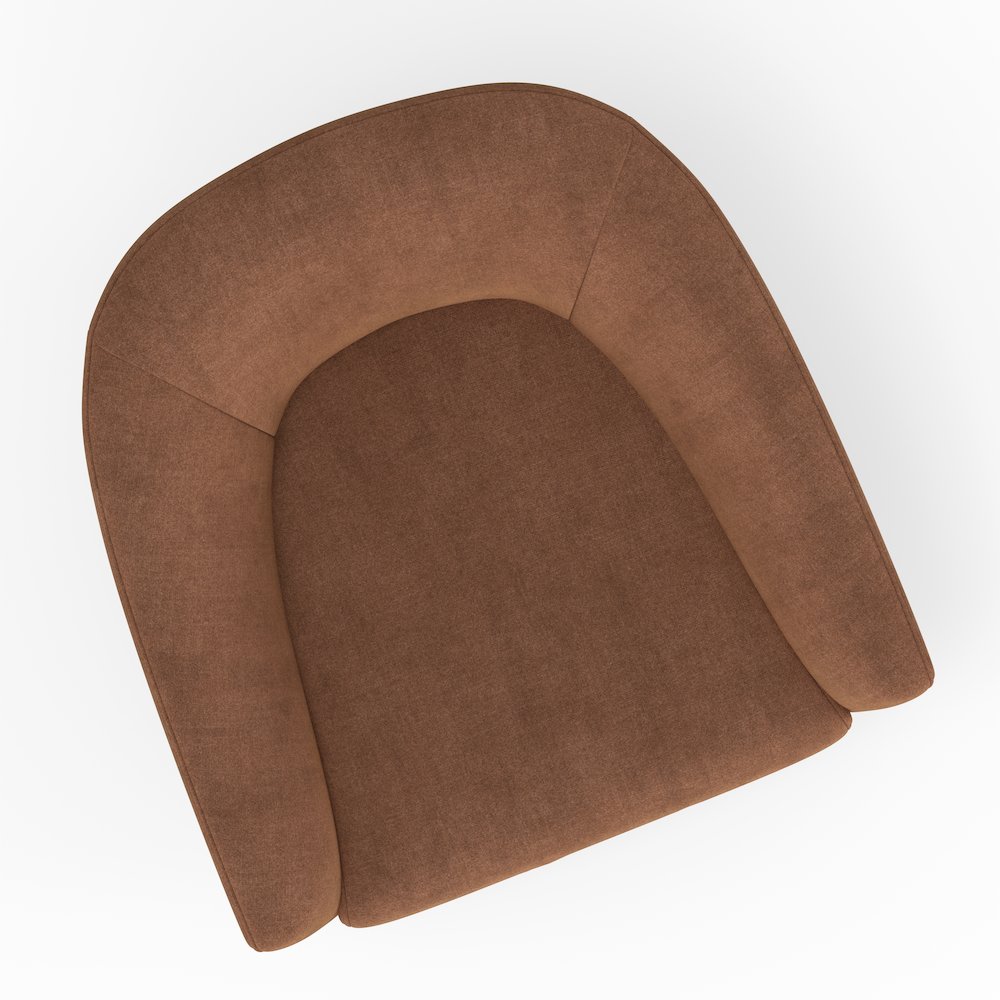 The Twist - Elise Rust Swivel Chair Two Pack. Picture 8